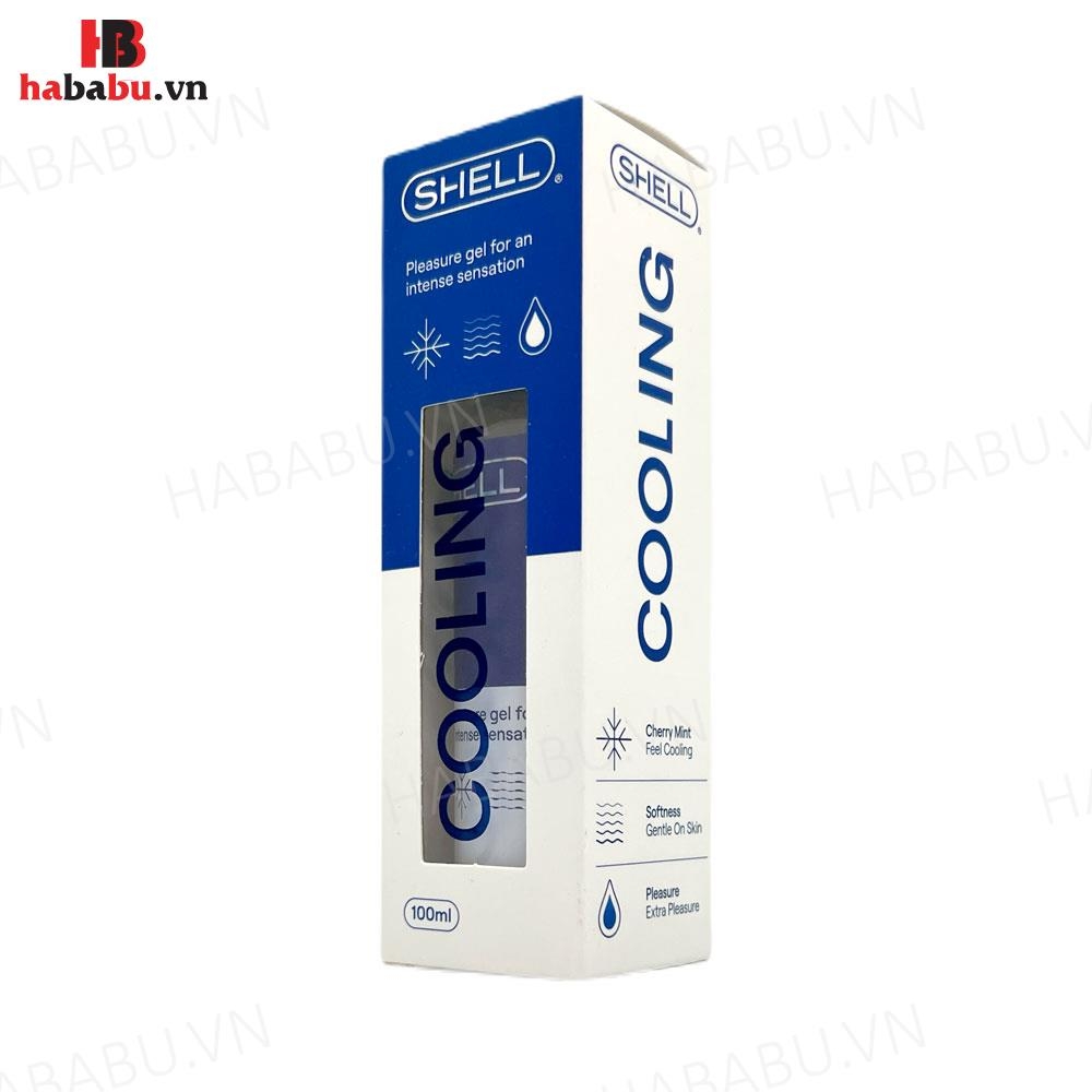 Gel bôi trơn tinh chất bạc hà Shell Cooling 100ml chính hãng