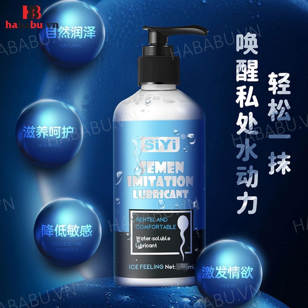 Gel bôi trơn SiYi Lubricant Xanh Dương Mát Lạnh 120ml chính hãng