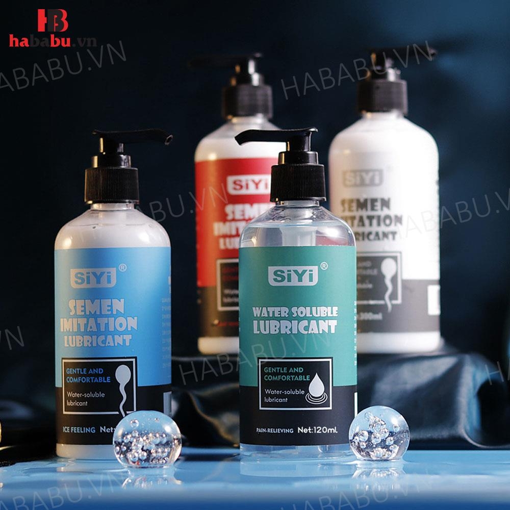 Gel bôi trơn SiYi Lubricant Xanh Dương Mát Lạnh 120ml chính hãng