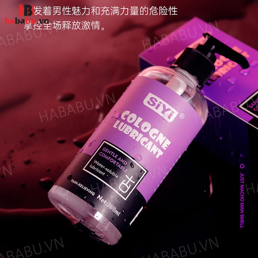 Gel bôi trơn SiYi Cologne Lubricant Tím Nước Hoa 120ml chính hãng