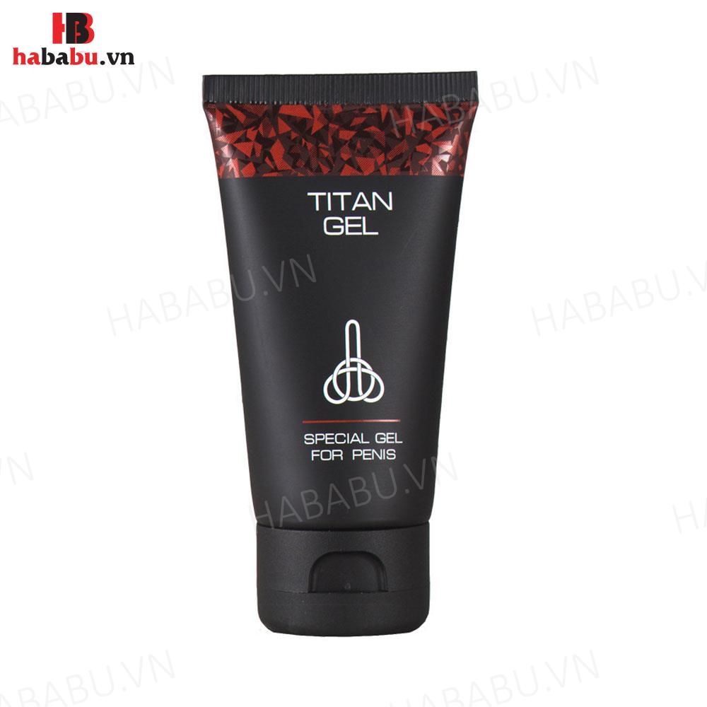 Gel bôi trơn massage Titan đen Special Gel 50ml chính hãng