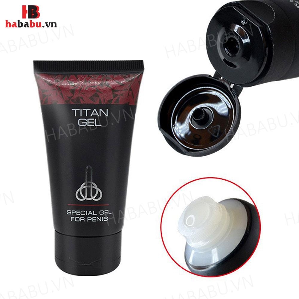 Gel bôi trơn massage Titan đen Special Gel 50ml chính hãng