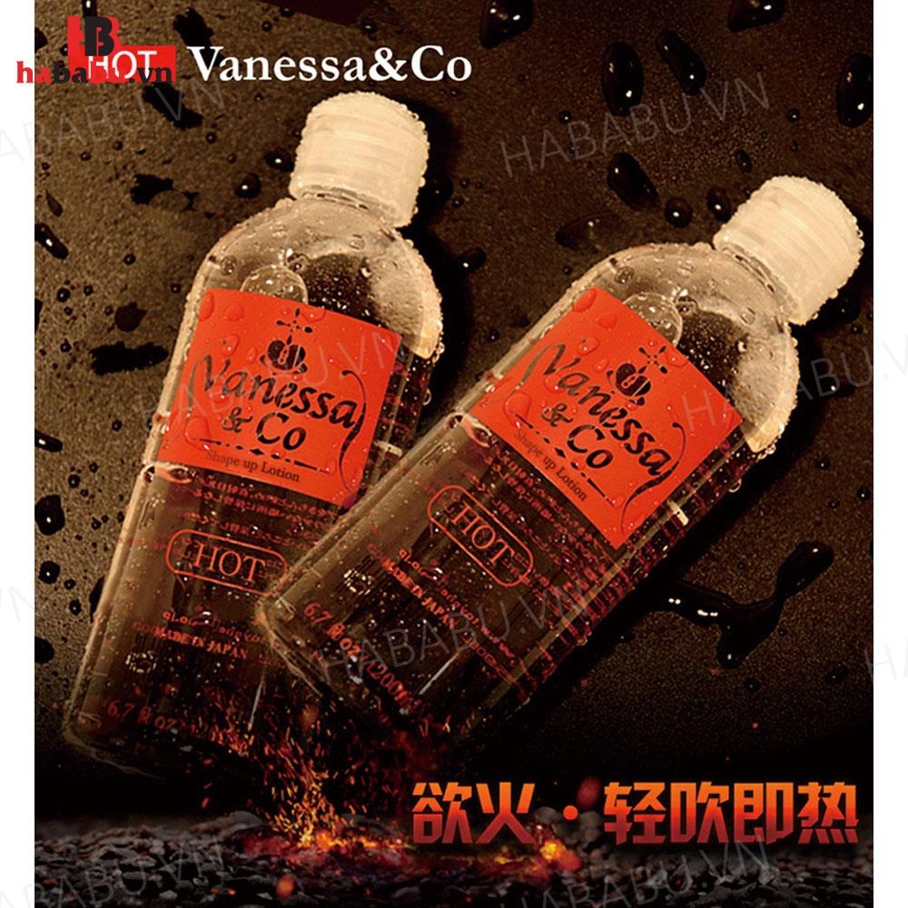 Gel bôi trơn Vanessa & Co Hot ấm nóng 200ml chính hãng