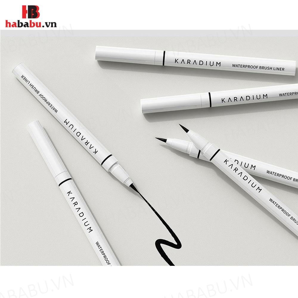Kẻ mắt Karadium Waterproof Brush Liner 11gr chính hãng