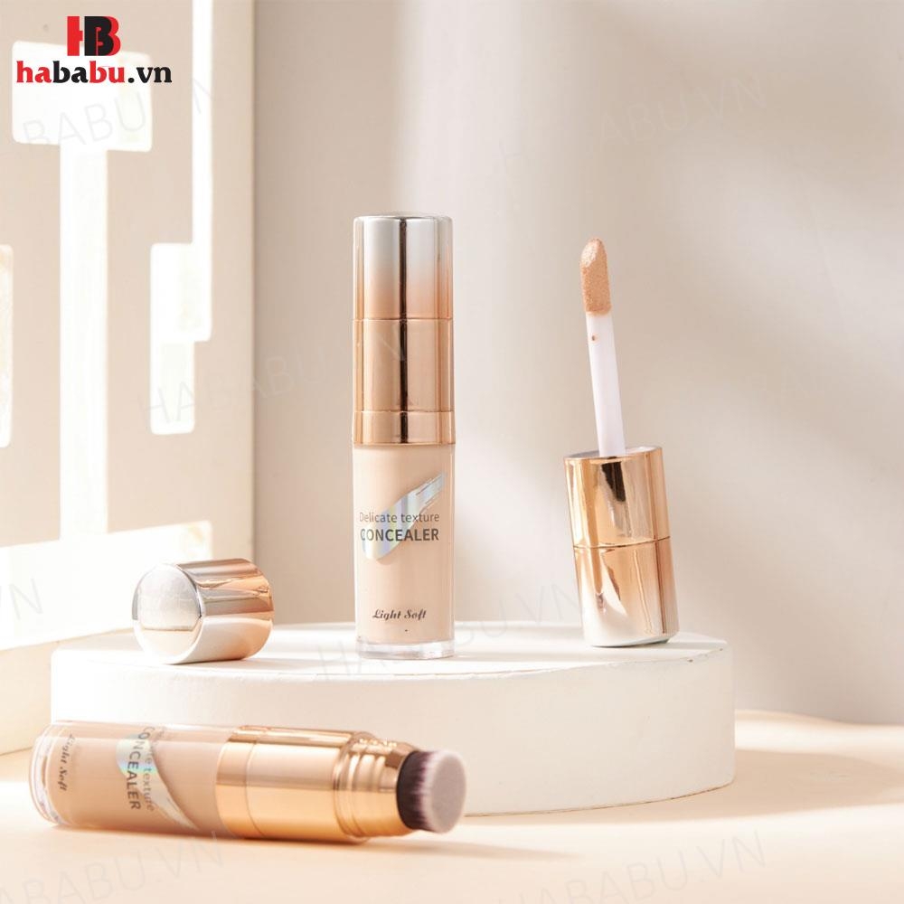 Kem che khuyết điểm Delicate Texture Concealer 2 Đầu 18ml chính hãng