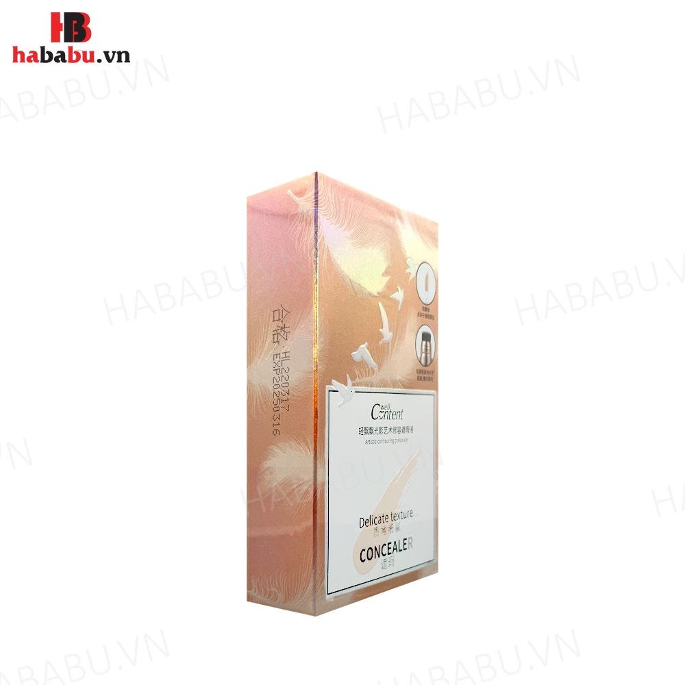 Kem che khuyết điểm Delicate Texture Concealer 2 Đầu 18ml chính hãng