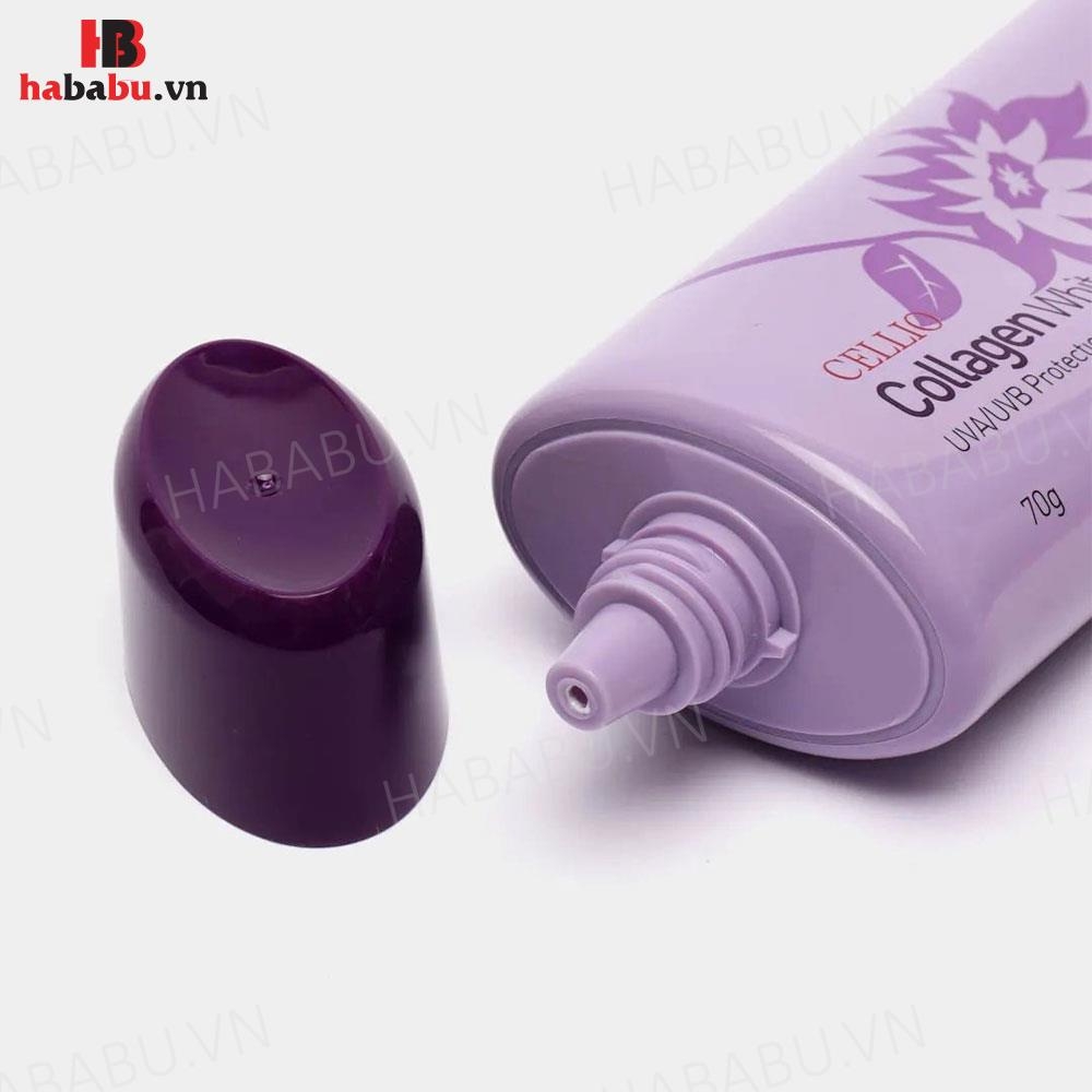 Kem chống nắng Cellio Collagen Whitening Sun Cream 70gr chính hãng