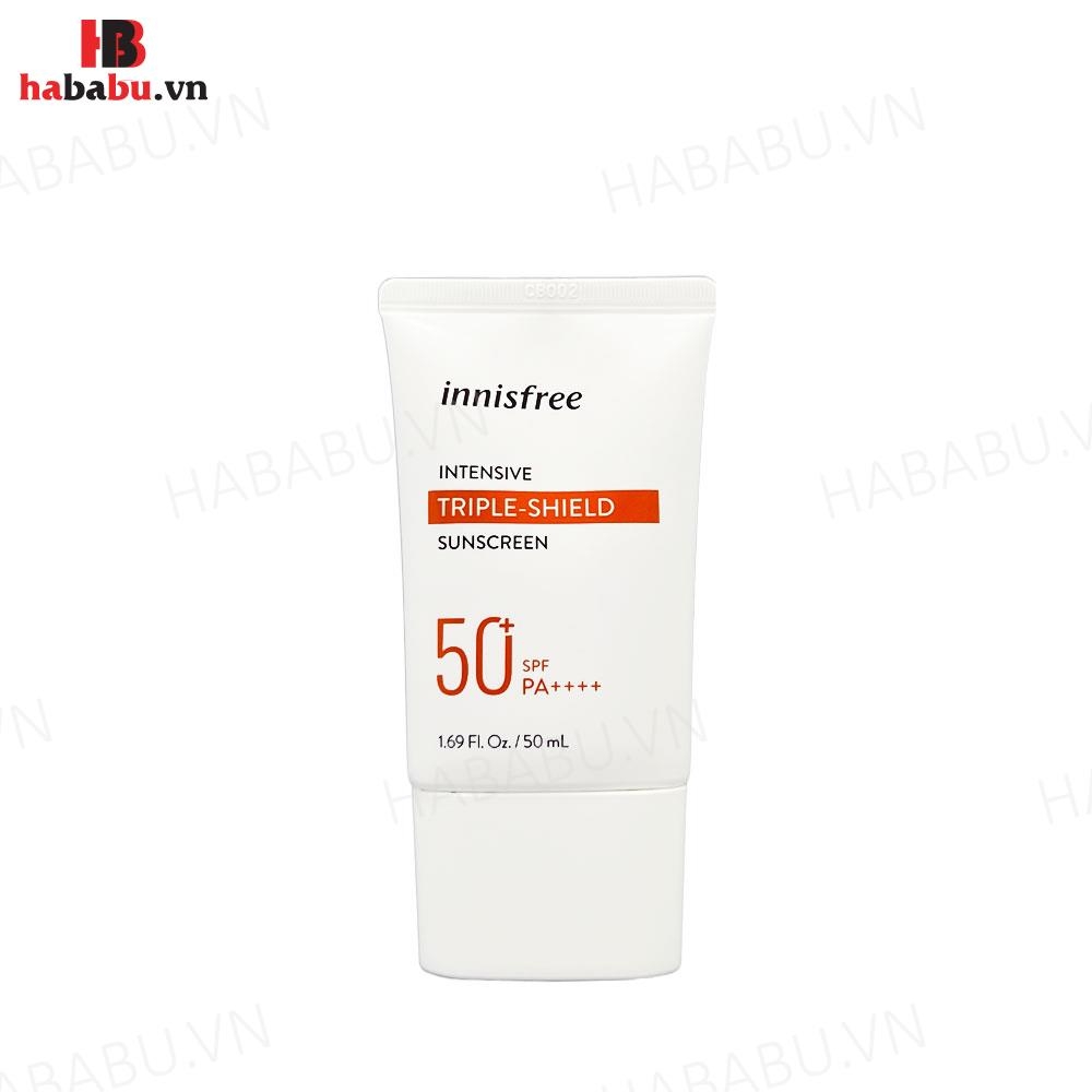 Kem chống nắng Innisfree Triple-Shield SPF50+ PA++++ 50ml chính hãng