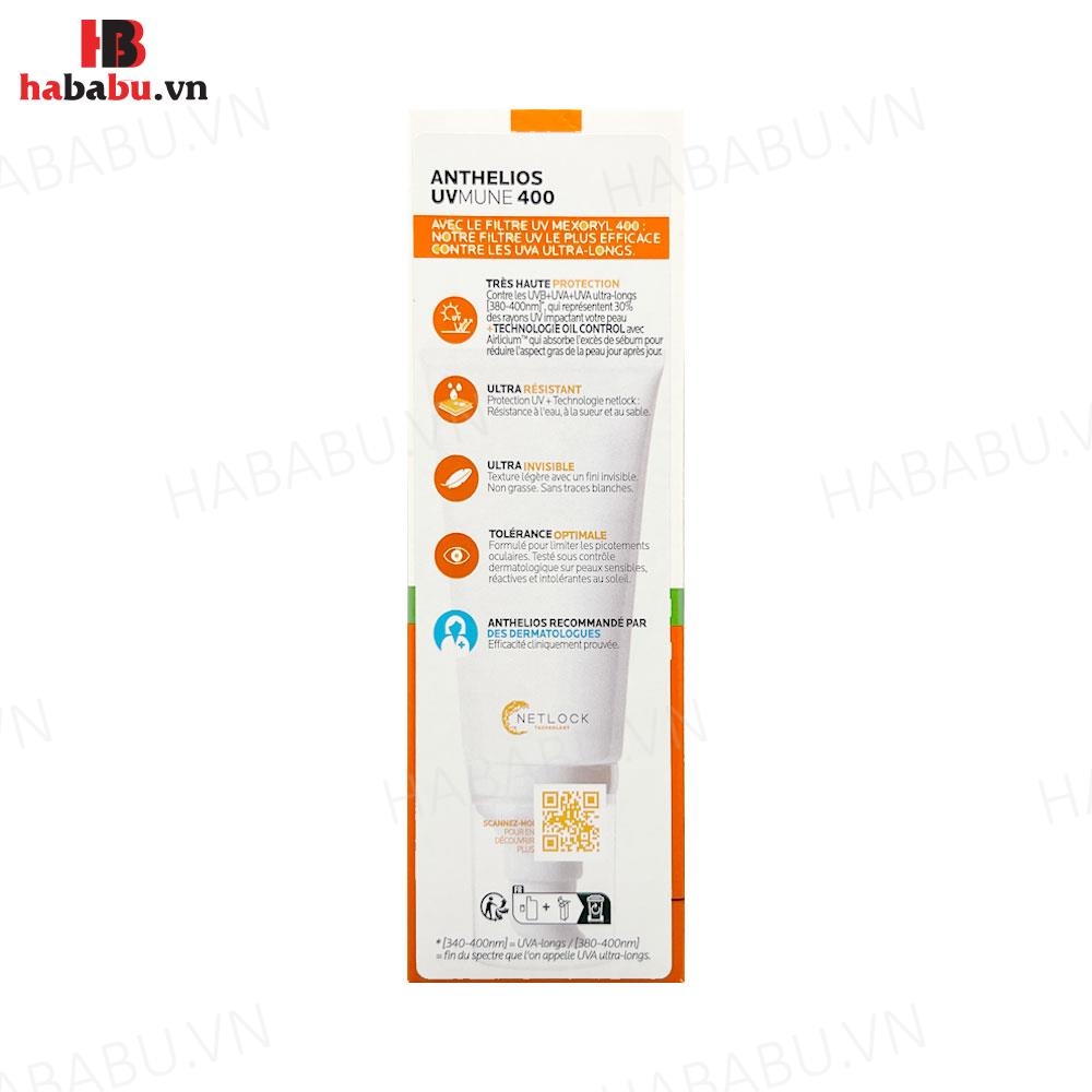 Kem chống nắng La Roche-Posay Anti-Shine SPF50+ 50ml chính hãng
