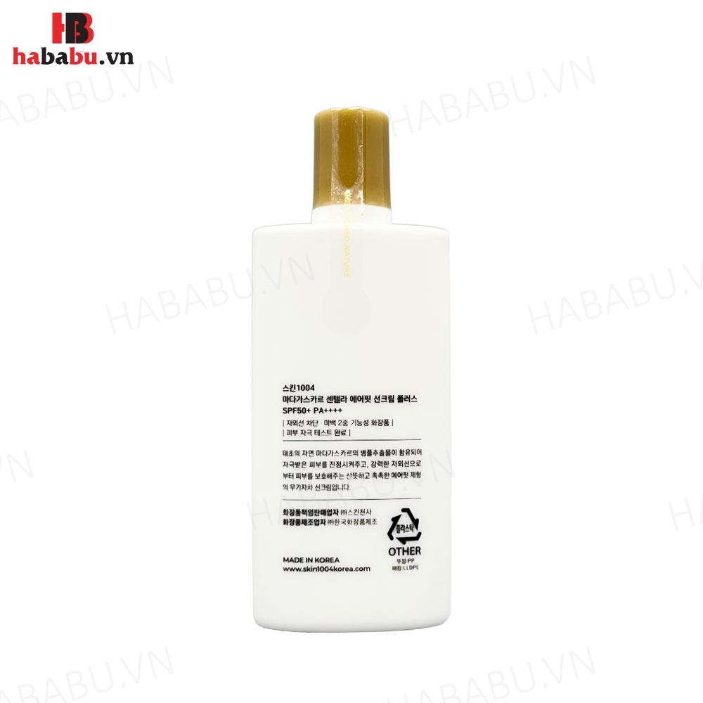 Kem chống nắng Skin1004 Madagascar Centella Air-Fit SunCream 50ml chính hãng