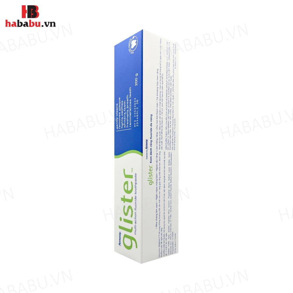 Kem đánh răng đa năng Glister Amway tuýp 200gr chính hãng
