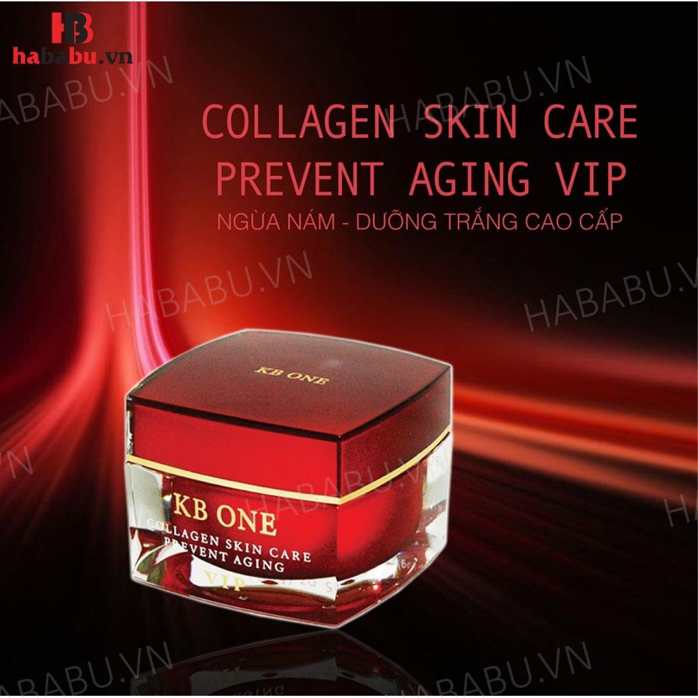 Kem dưỡng da KB One Collagen Skin Care Vip Đỏ 15gr chính hãng