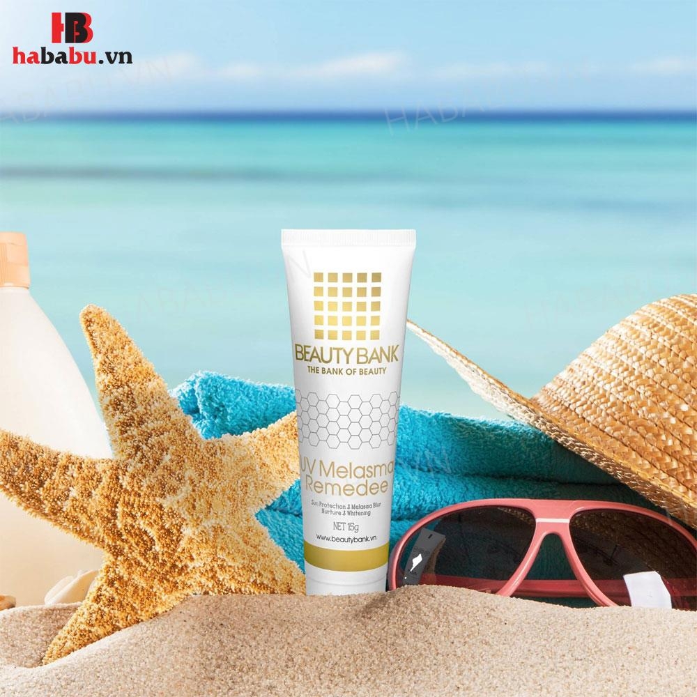 Kem mờ nám Beauty Bank UV Melasma Remedee 15gr chính hãng