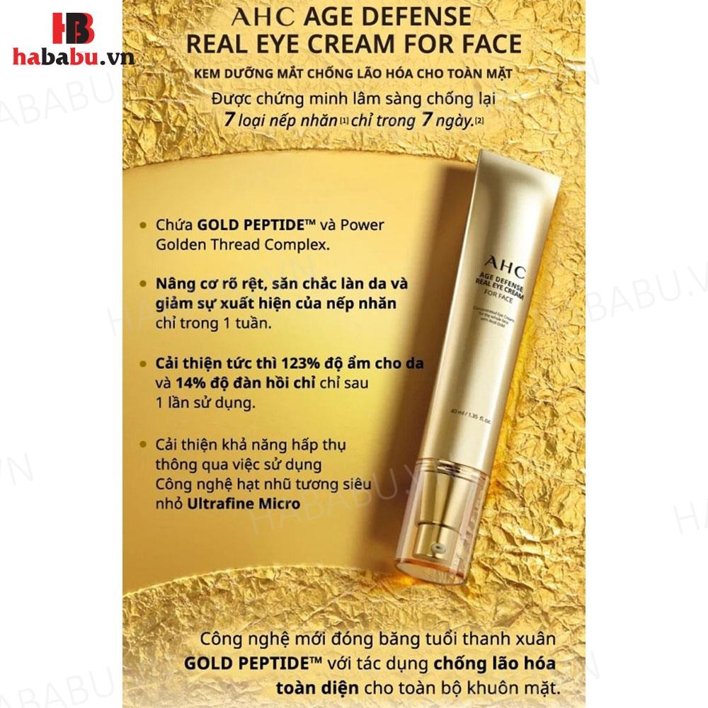 Kem dưỡng mắt AHC Premier Ampoule In Eye Cream Collagen T4 12ml chính hãng