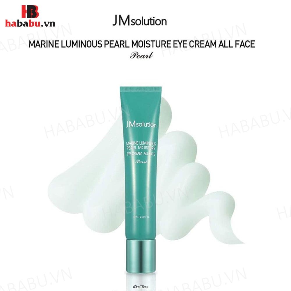 Kem dưỡng mắt JM Solution Marine Luminous Pearl Moisture 40ml tiêu chuẩn Hàn Quốc