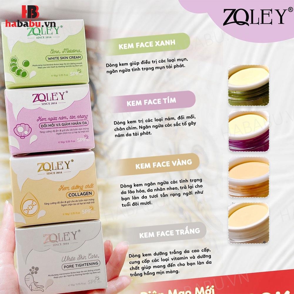Kem ngừa mụn mờ thâm Zoley Acne Melasma SPF30+ xanh 10gr chính hãng