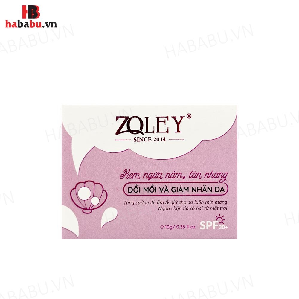 Kem dưỡng trắng Zoley Anti Wrinkles Skin Tím SPF30+ 10gr chính hãng