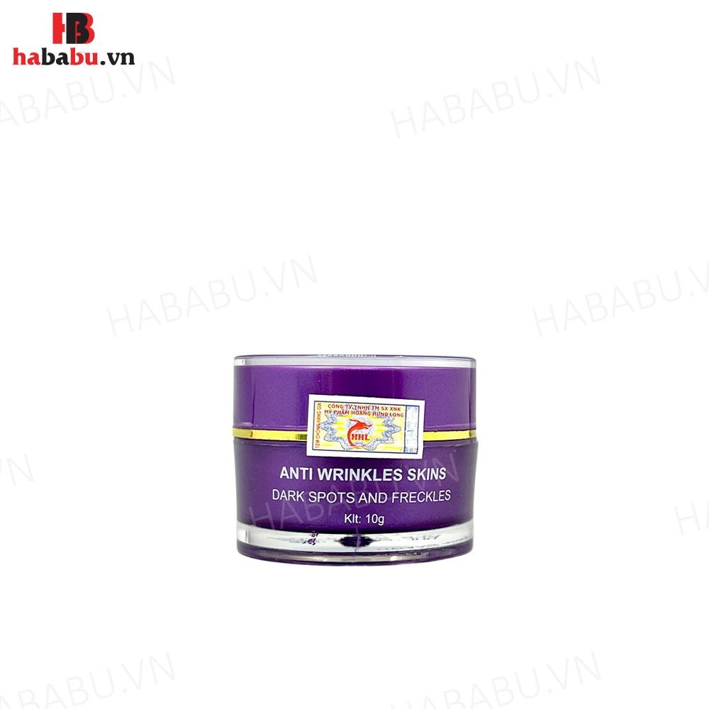 Kem dưỡng trắng Zoley Anti Wrinkles Skin Tím SPF30+ 10gr chính hãng