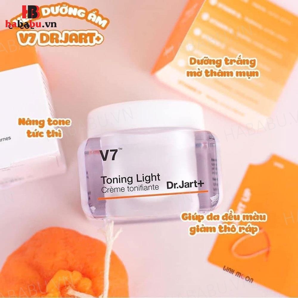 Kem dưỡng trắng da V7 Toning Light Dr Jart 50ml chính hãng