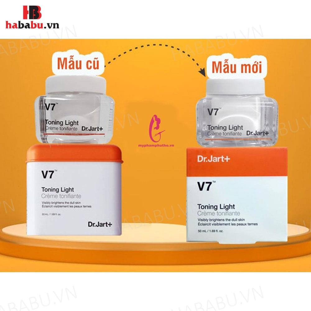 Kem dưỡng trắng da V7 Toning Light Dr Jart 50ml chính hãng
