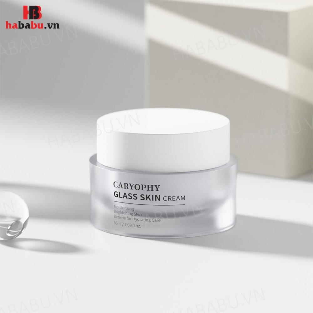 Kem dưỡng ẩm sáng da Caryophy Glass Skin Cream 50ml chính hãng