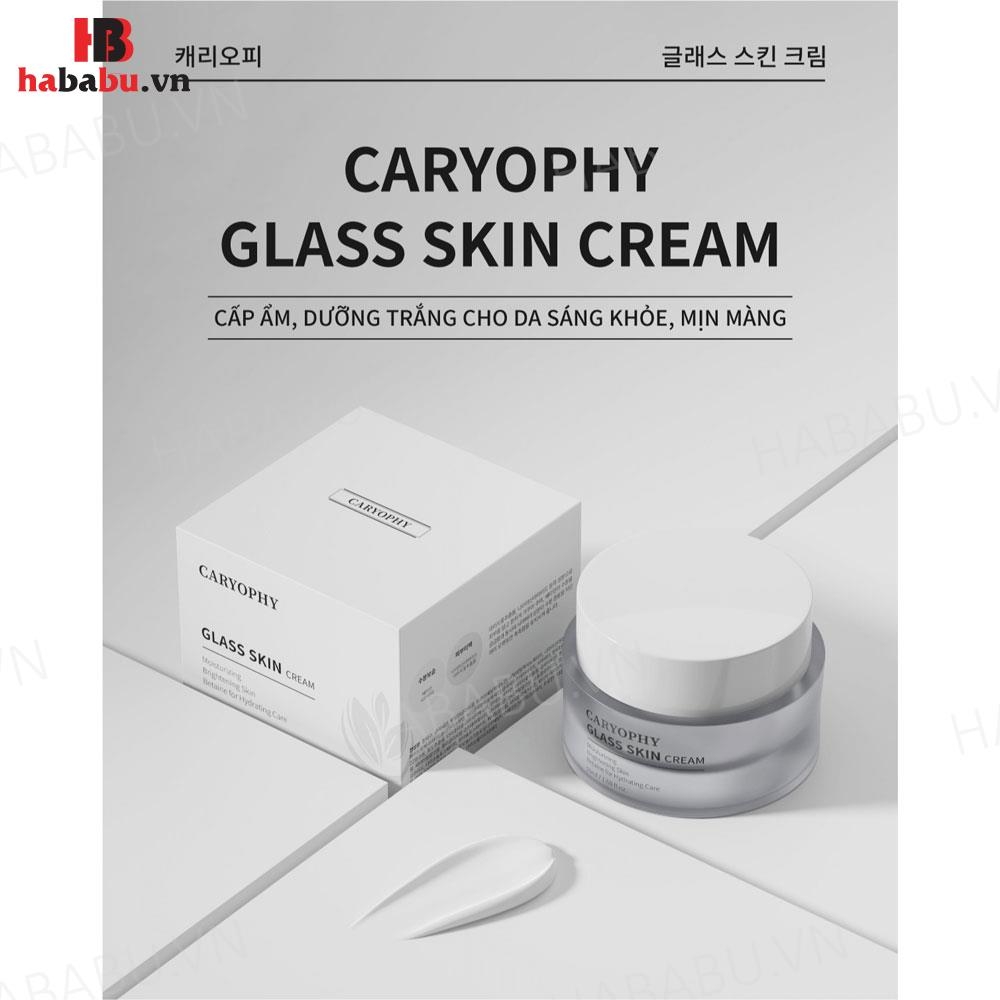 Kem dưỡng ẩm sáng da Caryophy Glass Skin Cream 50ml chính hãng