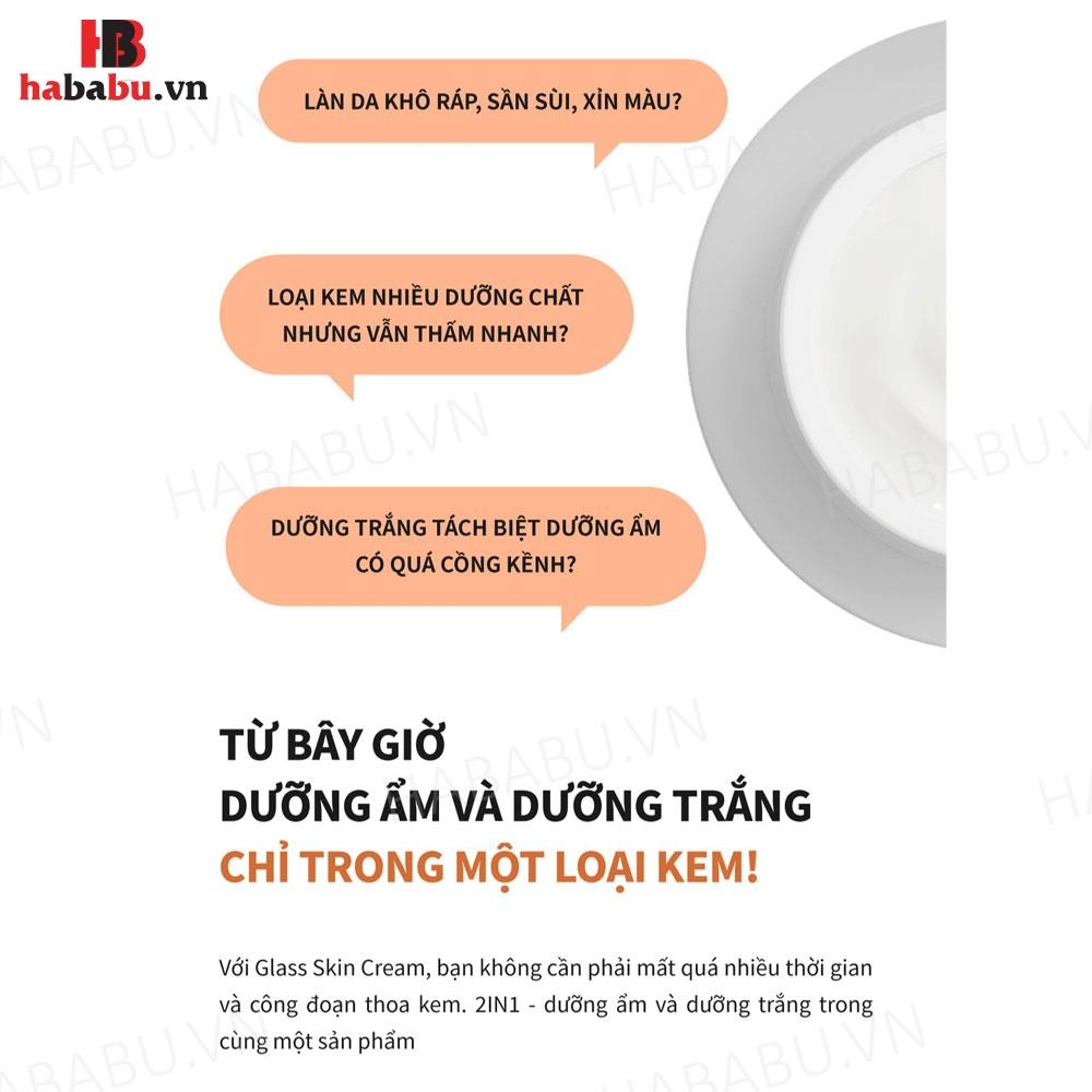 Kem dưỡng ẩm sáng da Caryophy Glass Skin Cream 50ml chính hãng