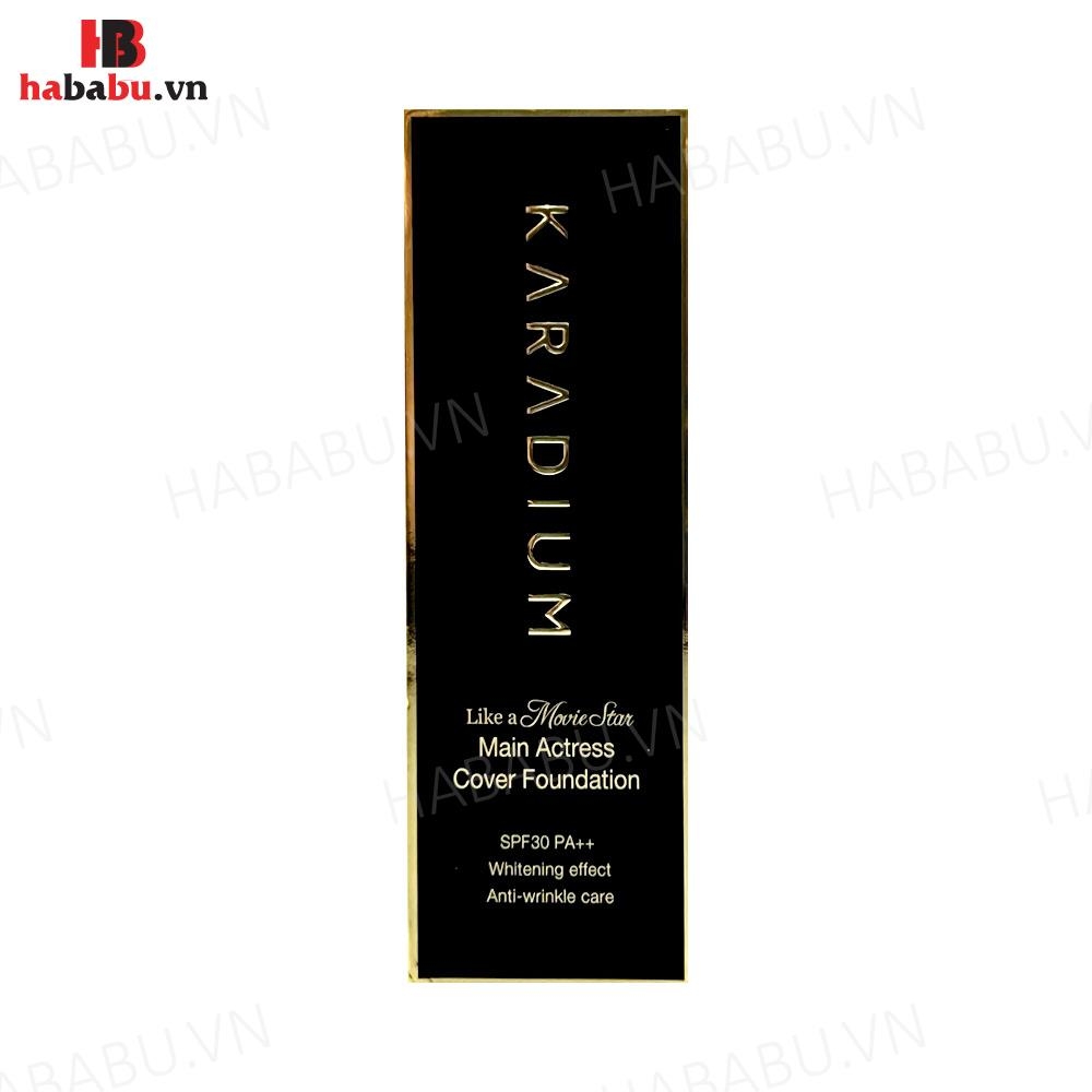 Kem nền Karadium Main Actress Cover Foundation 30ml chính hãng