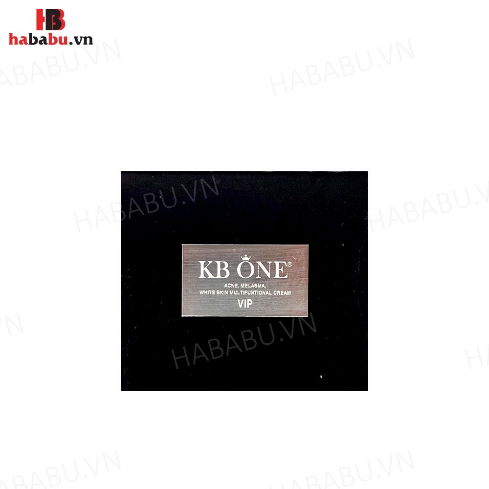 Kem ngừa mụn thâm KB One Acne Melasma Vip Đen 15gr chính hãng