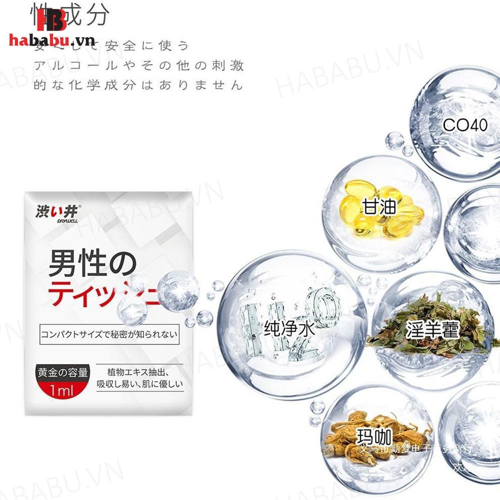 Khăn lau chống xuất tinh sớm Drywell Delay Wipes chính hãng