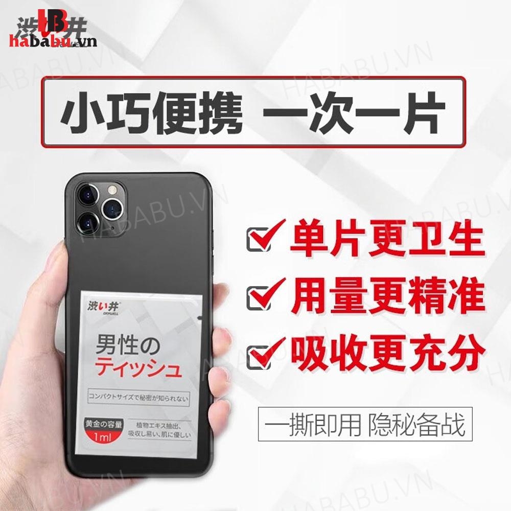 Khăn lau chống xuất tinh sớm Drywell Delay Wipes chính hãng