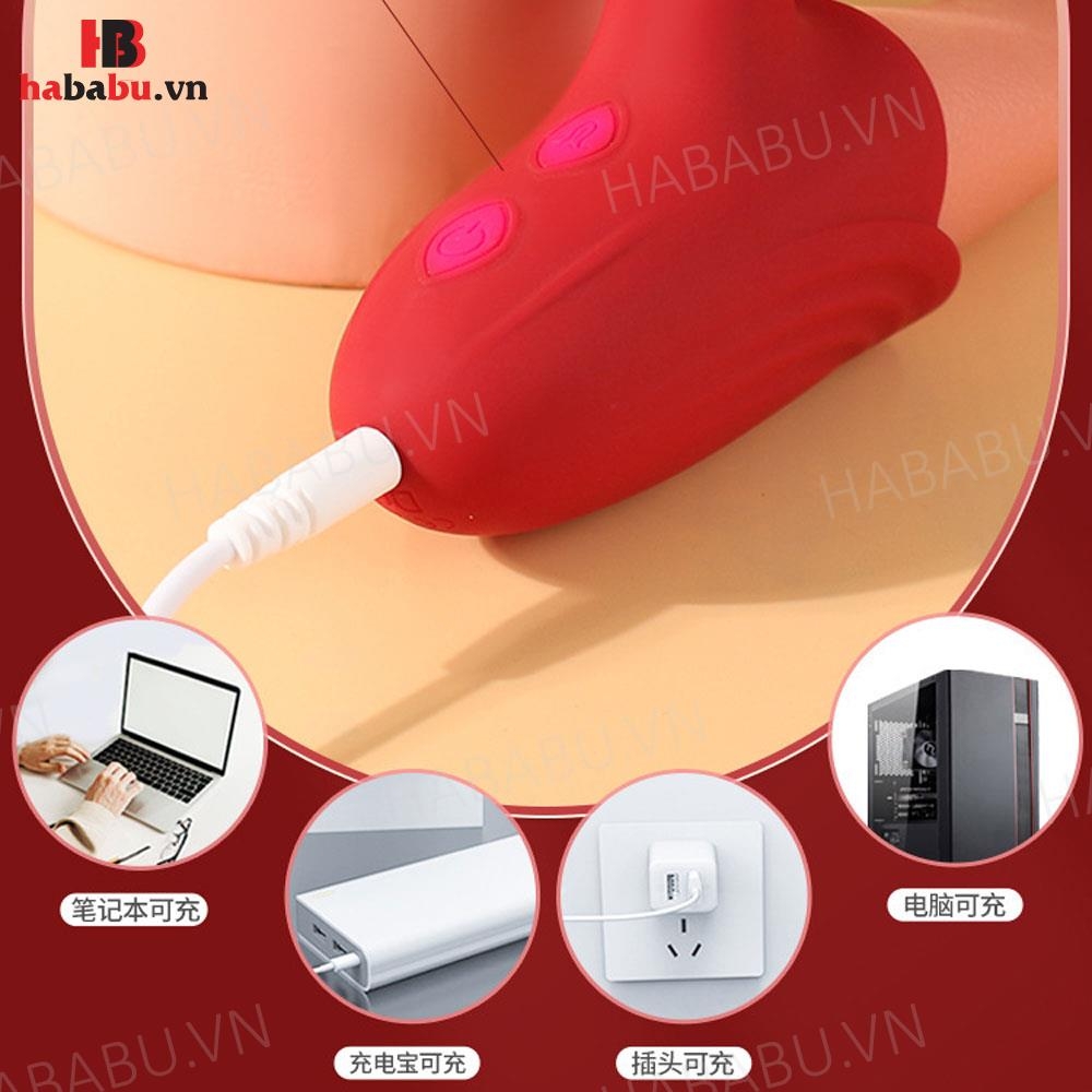 Lưỡi liếm massage Jiuuy Amy đa năng chính hãng