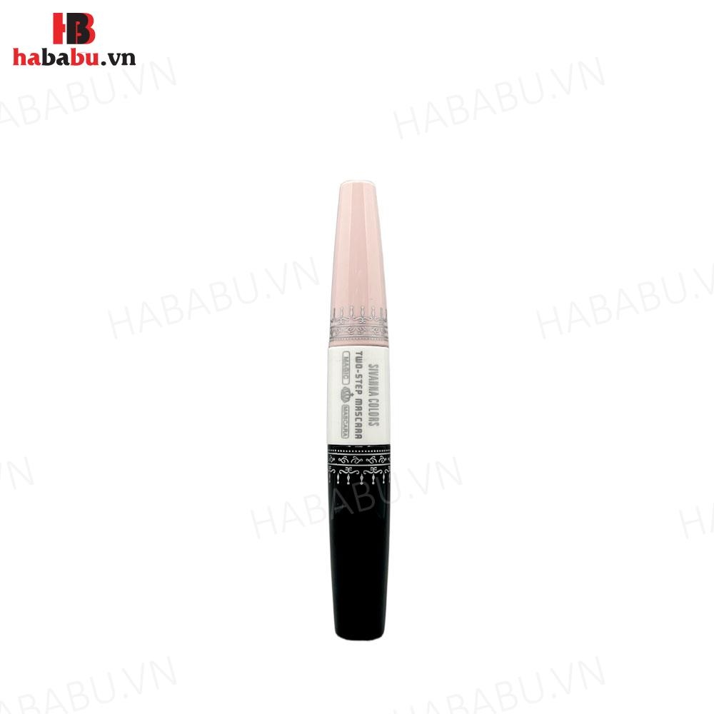 Mascara Sivanna Colors Two Step 6X Waterproof 9ml chính hãng