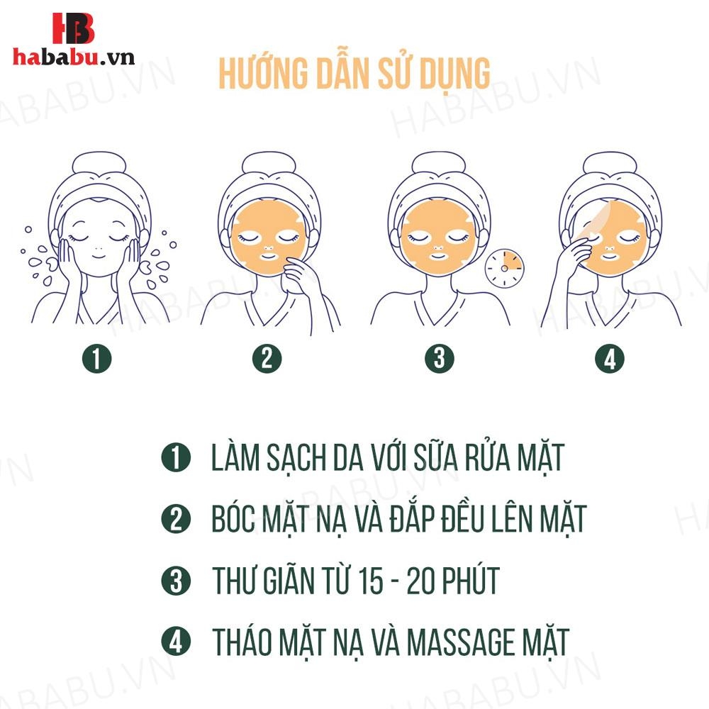 Mặt nạ dưỡng da Caryophy Portulaca Mask Sheet set 10 miếng chính hãng