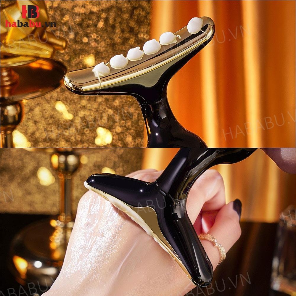 Máy massage 3in1 đẩy tinh chất Gushiyuta 150gr chính hãng