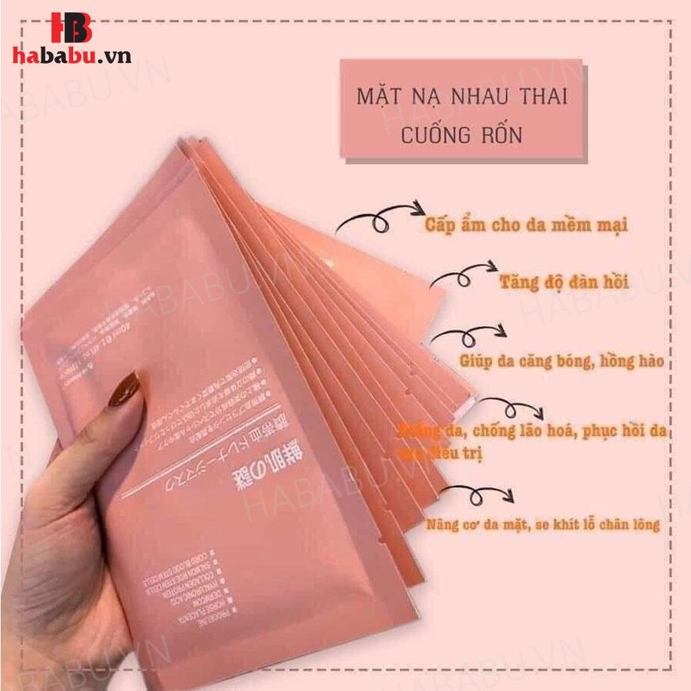 Mặt nạ Nhau Thai Cừu tế bào gốc hộp 10 miếng chính hãng