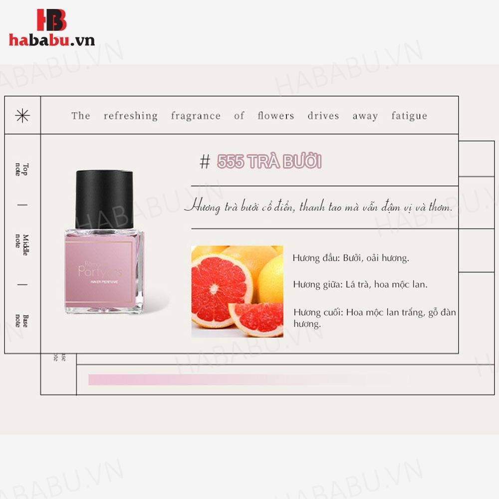 Nước hoa Bikini Romantic Party 10ml – Hương Trà Bưởi chính hãng