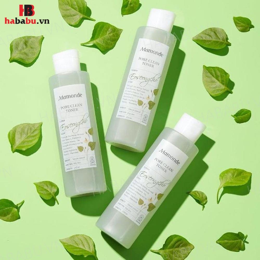 Nước hoa hồng ngừa mụn Mamonde diếp cá 250ml chính hãng
