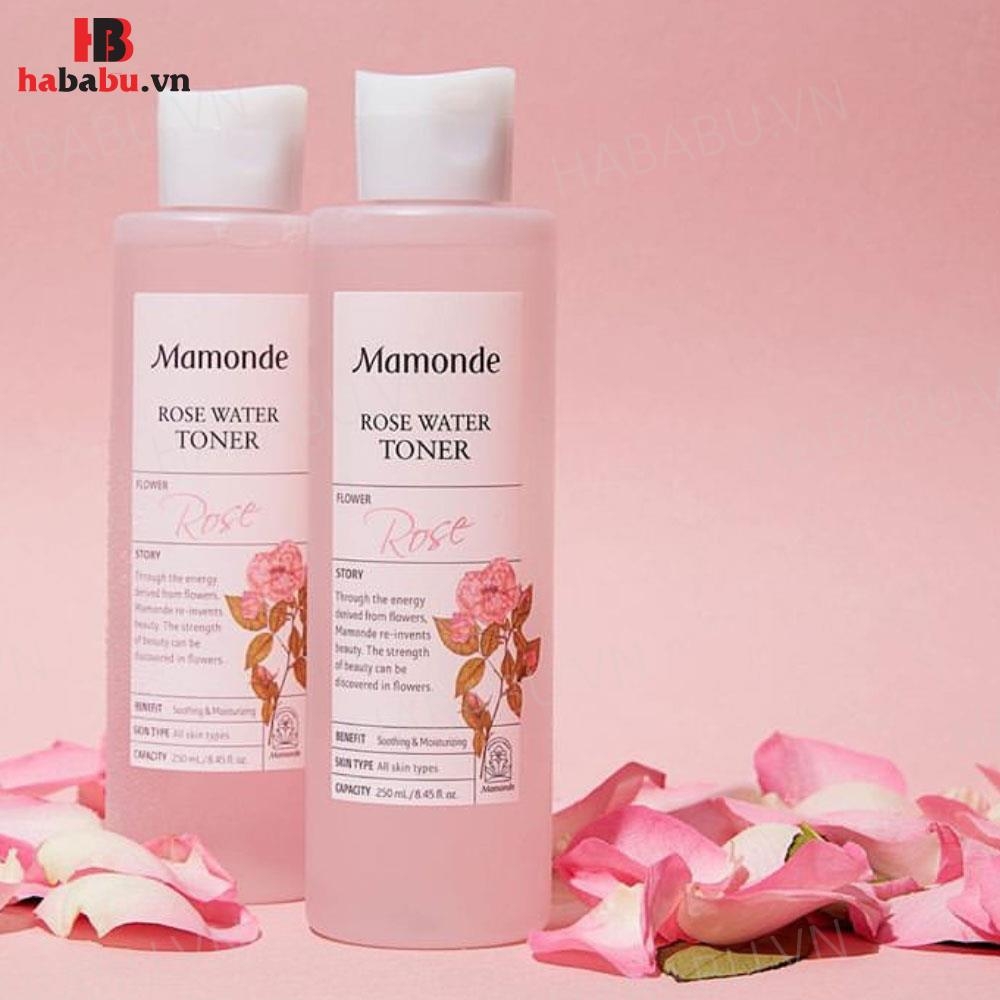 Nước hoa hồng Mamonde Rose Water Toner 150ml chính hãng