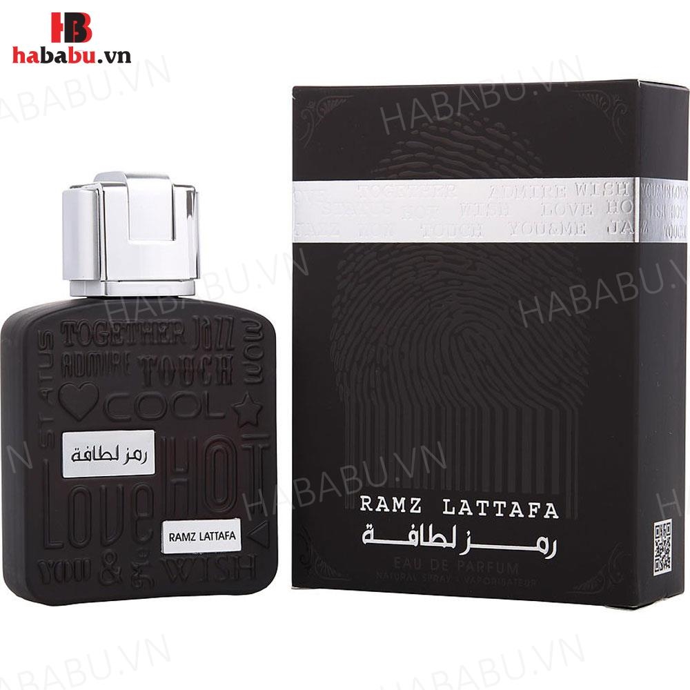 Nước hoa nam Ramz Lattafa Silver 100ml chính hãng