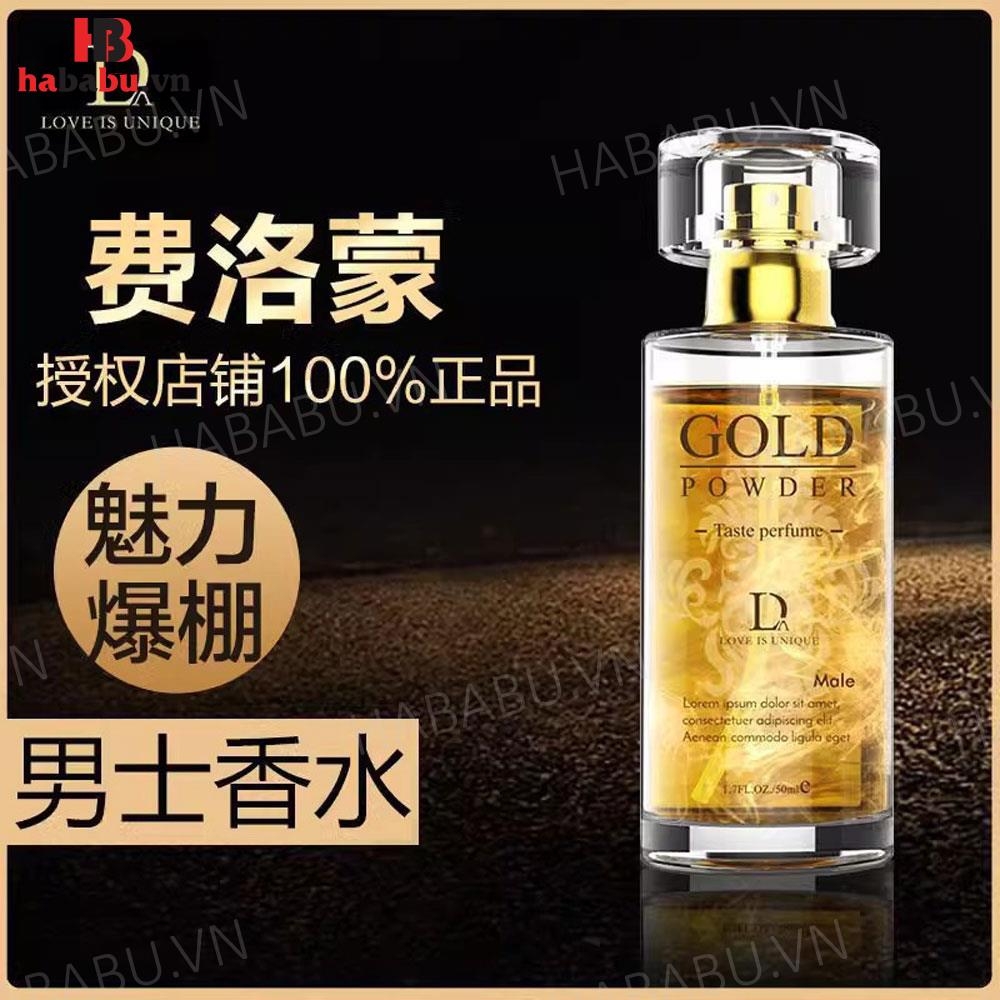 Nước Hoa Tăng Khoái Cảm Gold Powder 50ml – Nam Vàng