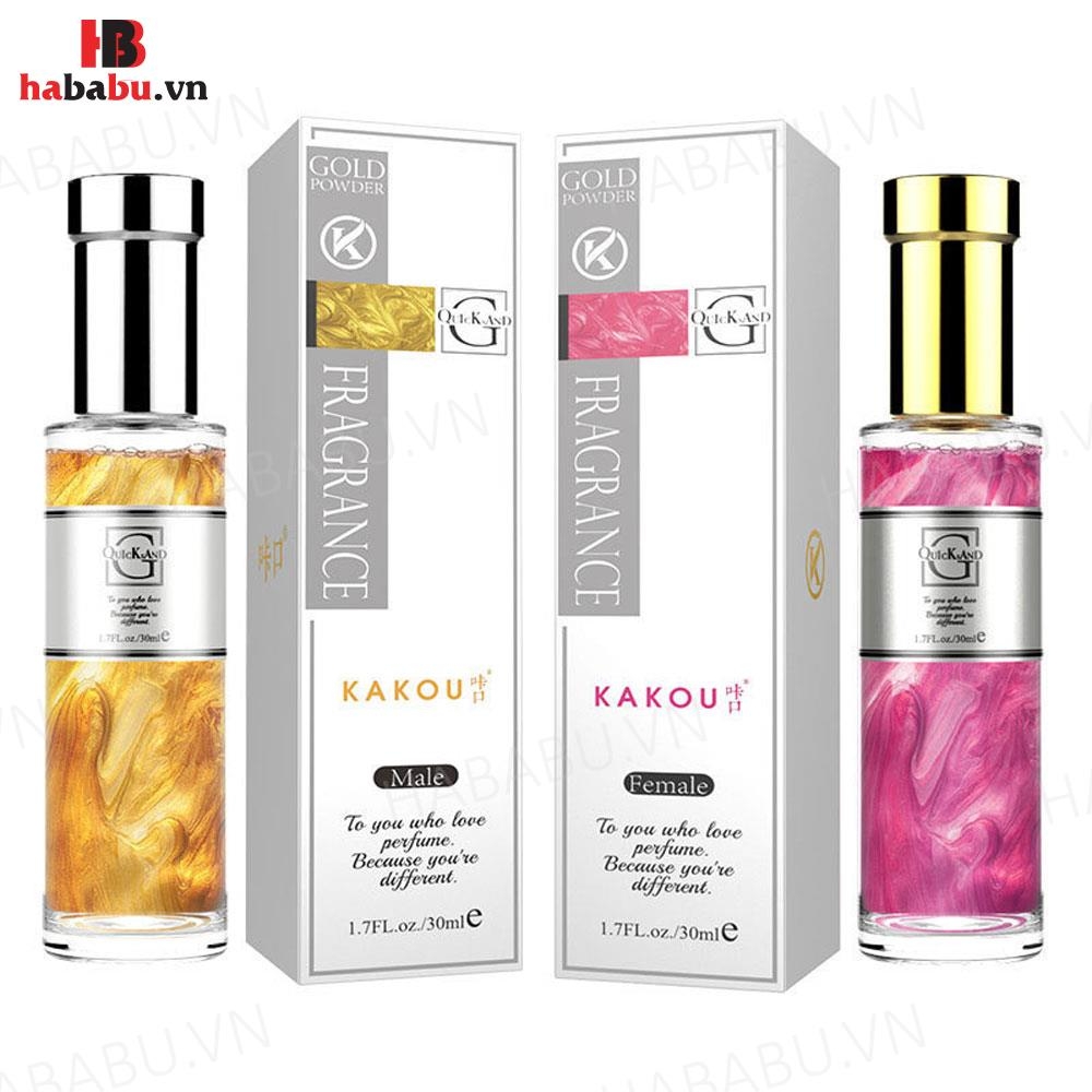 Nước Hoa Tăng Khoái Cảm Kakou 30ml – Nam Vàng