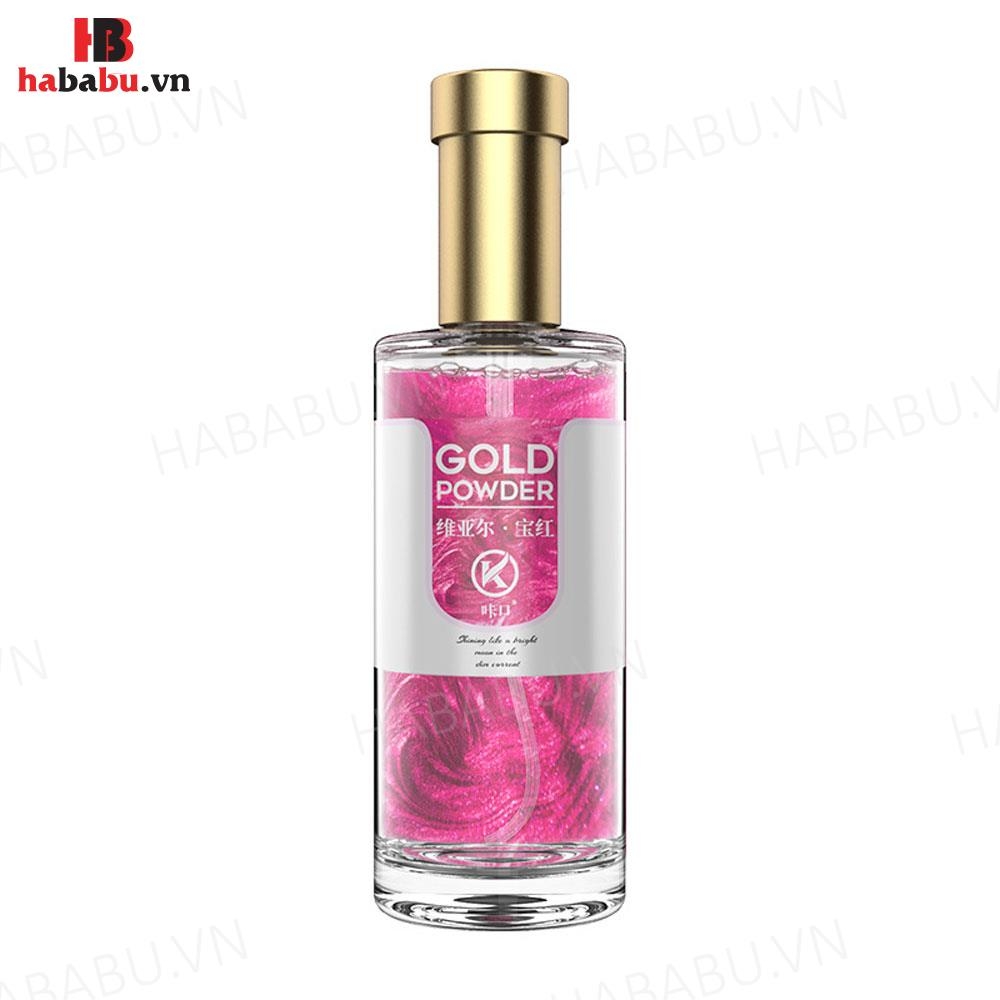 Nước Hoa Tăng Khoái Cảm Kakou Gold Powder Vials 50ml – Nữ Hồng