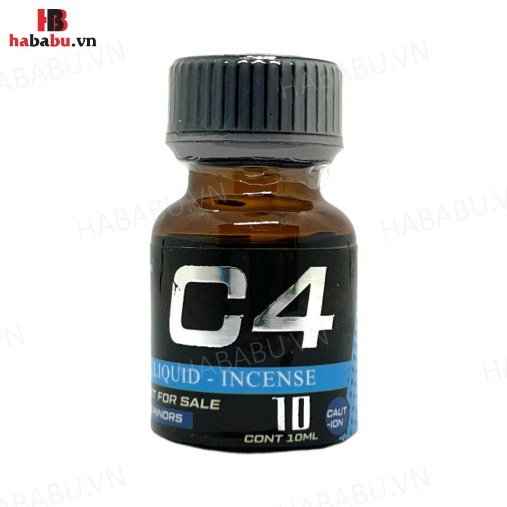 Nước ngửi Popper C4 xanh tăng kích thích chai 10ml chính hãng