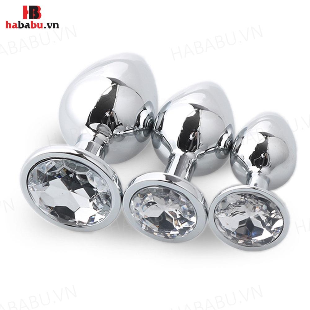 Plug hậu môn chuôi đá size S tăng khoái cảm chính hãng