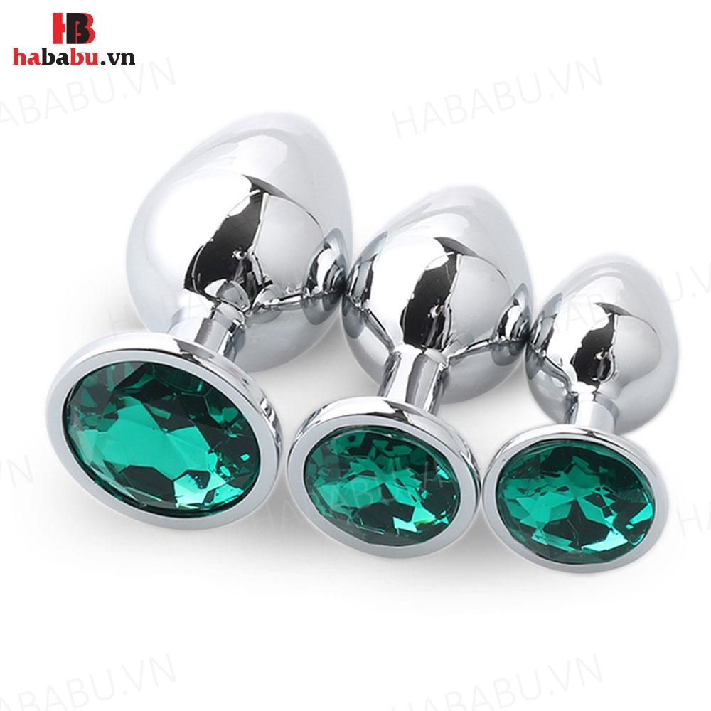 Plug hậu môn chuôi đá size S tăng khoái cảm chính hãng