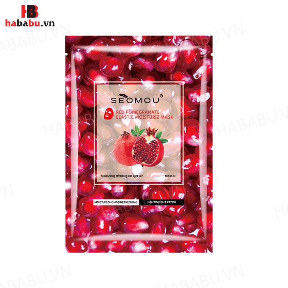 Mặt nạ dưỡng da trái cây Seomou set 10 miếng chính hãng