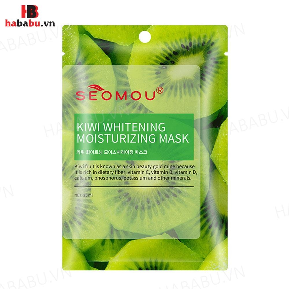Mặt nạ dưỡng da trái cây Seomou set 10 miếng chính hãng