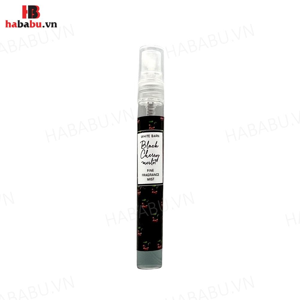 Set nước hoa Bath & Body Works Body Mist 10ml 10 ống chính hãng