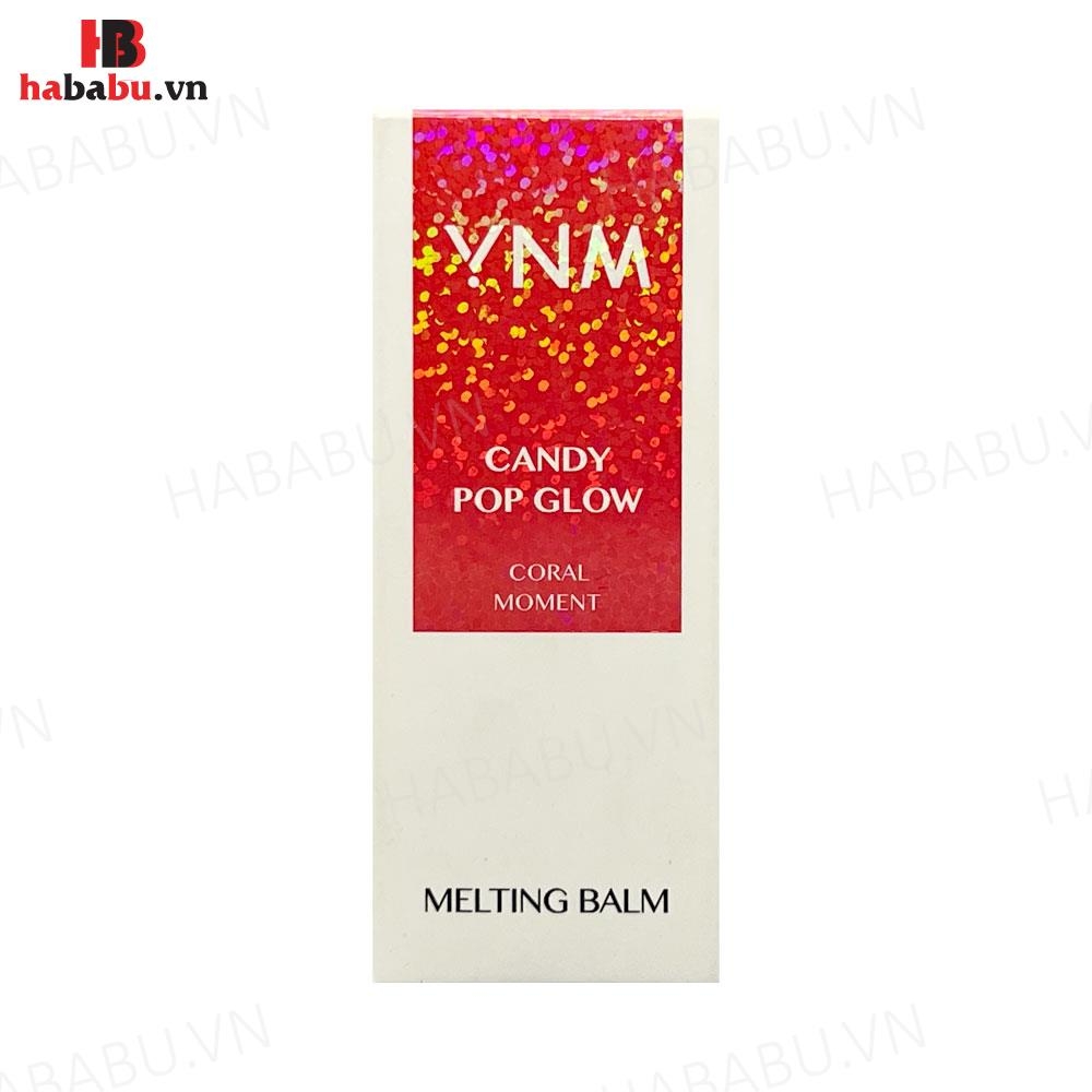 Son dưỡng YNM Candy Pop Glow Melting Balm Pink Sunset 3g chính hãng